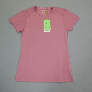 Craft T-Shirt Women S Pink ADV Essence SS Slim Tee W Activewear Running Gym